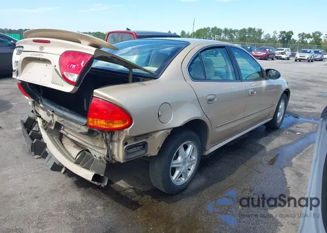 2003 Oldsmobile Alero Gl1 из США, поврежденный, VIN 1G3NL52F93C321906
